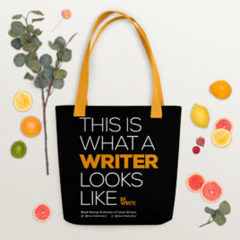 This is what a writer looks like REWRITE Tote bag